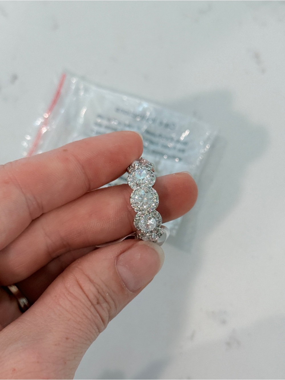 Silver CZ Eternity Band - All In The Details, BP
